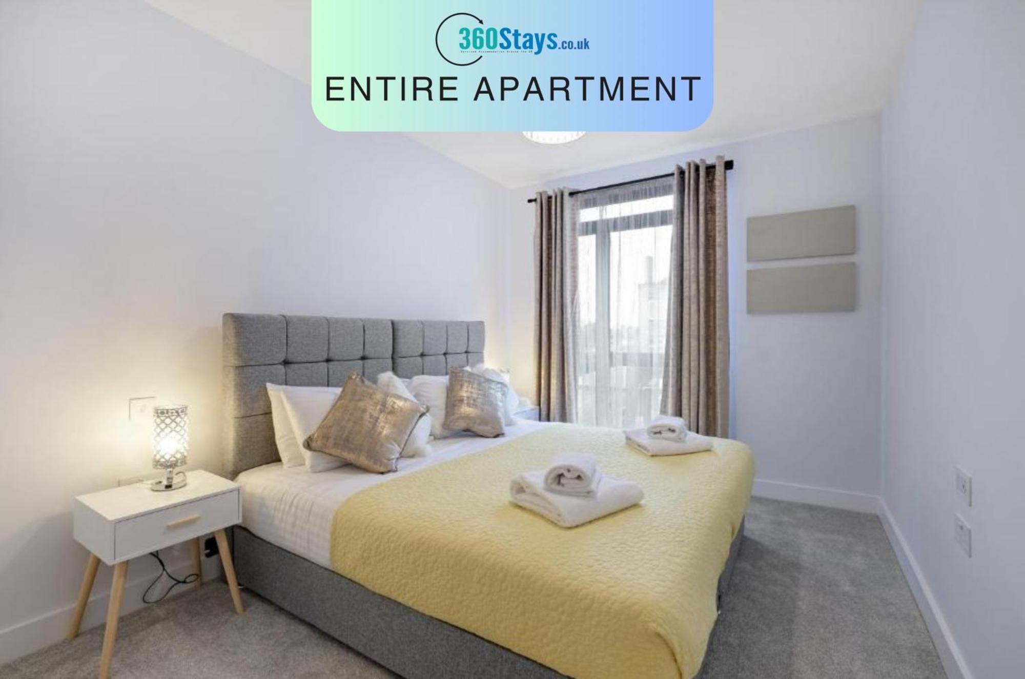 2 Bedroom Luxury Apartments With Parking In Stanmore, North West By 360 Stays London Dış mekan fotoğraf